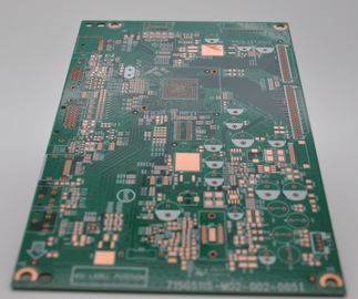 Μέσω του βαριού PCB χαλκού τρυπών με ENIG για το διακόπτη παροχής ηλεκτρικού ρεύματος PCB