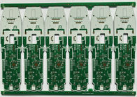 PCB σύνθετης αντίστασης στρώματος FR4 TG180 cOem 4 contorl με την αξία πράσινο Soldermask 90hom