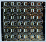 υψηλό TG 1.6MM PCB FR4 πάχους 4 μαύρων στρώματα μασκών ύλης συγκολλήσεως με το χρυσό βύθισης