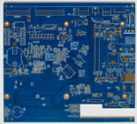 Επεξεργασία PCB πρωτοτύπων PCB Fr4 υψηλής συχνότητας με την μπλε μάσκα ύλης συγκολλήσεως για την ηλεκτρονική cOem