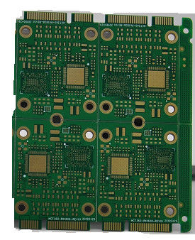 10 στρώματα επικοινωνίας PCB Nanya FR4 με το χρυσό βύθισης για την κεραία wifi PCB