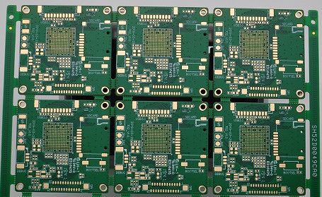 3layer πολυστρωματική επιτροπή PCB πρωτοτύπων PCB για το οδηγημένο όργανο ελέγχου επίδειξης